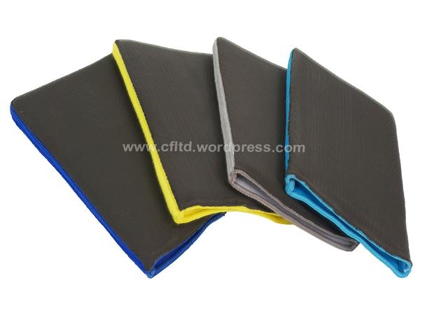 Microfiber clay wash mitt
