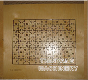 Puzzle Die: 40*50cm-500pcs, 23.8mm Thick