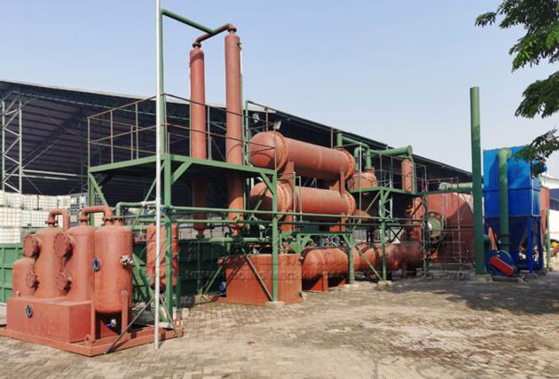 12T Waste Plastic Pyrolysis Plant Low