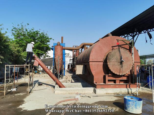 12T Waste Plastic Pyrolysis Plant Low