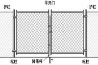 Chain Link Fence Gate