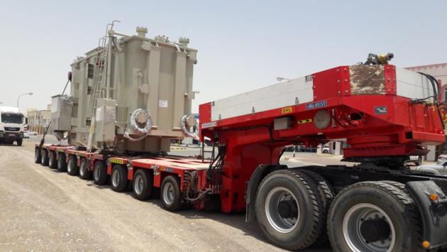Hydraulic Multi Axles Modular Vehicle Truck