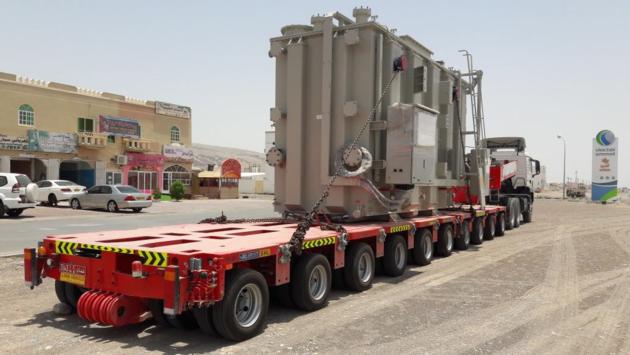 Hydraulic Multi Axles Modular Vehicle Truck