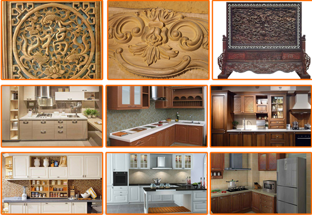 1530 Wood Door Furniture Carving Cnc