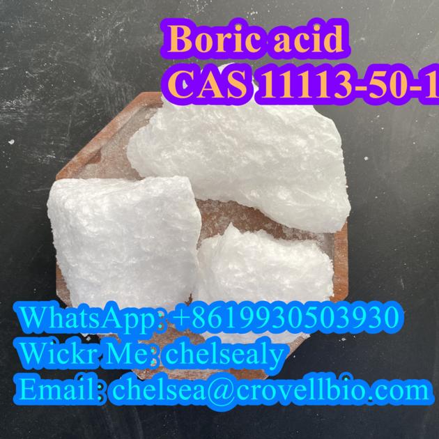 Boric acid manufacturer CAS 11113-50-1. WhatsApp: +8619930503930