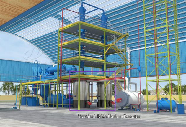 5T Waste Oil Distillation Plant Newly