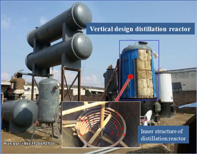 5T Waste Oil Distillation Plant Newly