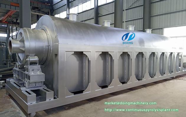 Automatic Tire Recycling Pyrolysis Plant To