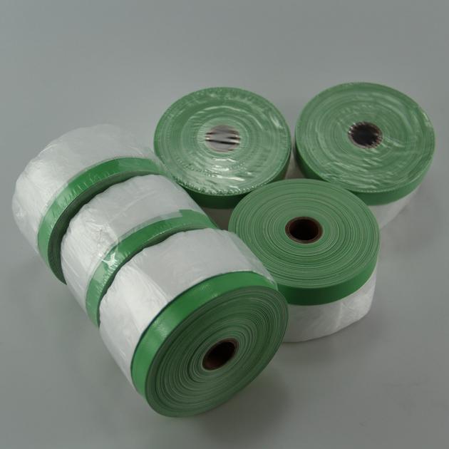 Pre Taped Masking Film With 70mesh