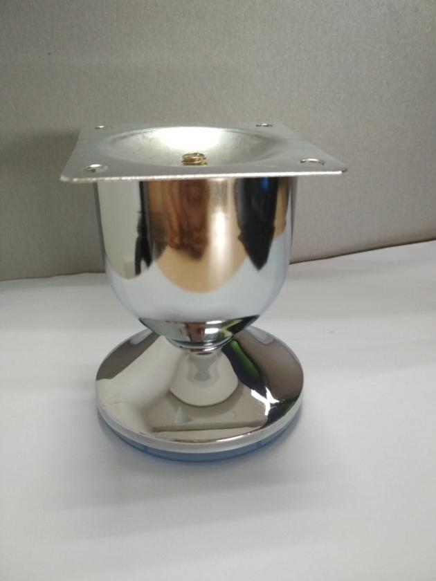 J015 wine glass cup chrome plate steel sofa leg metal furniture sofa leg replacement