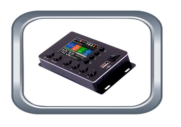 GPS automated multimedia bus station announcer system