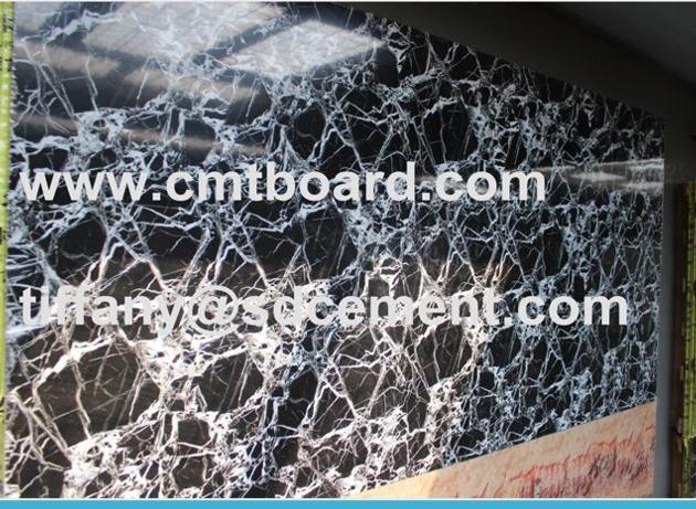 UV coated fiber cement board