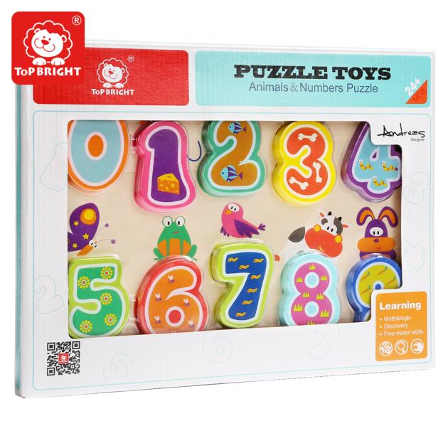 Animals Amp Numbers Puzzle