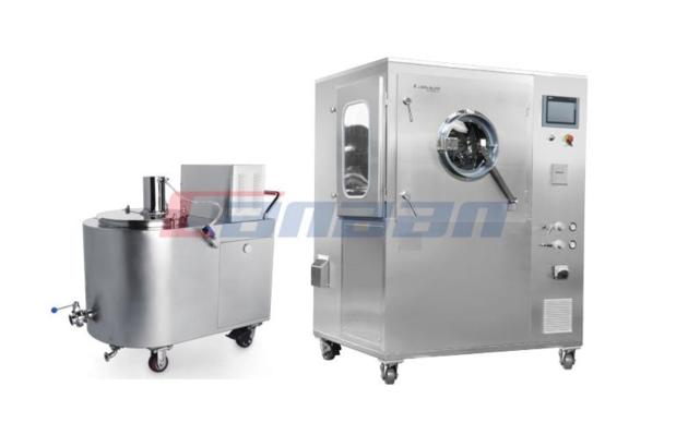 High-efficiency Film Coater with Perforated Drum