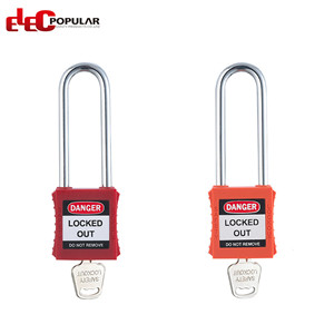 76mm Stainless Steel Shackle Safety Padlocks EP-8551~EP-8554