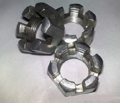 Hex Slotted Nut