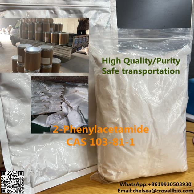Chinese Manufacturer 2-Phenylacetamide price CAS 103-81-1 supply. 