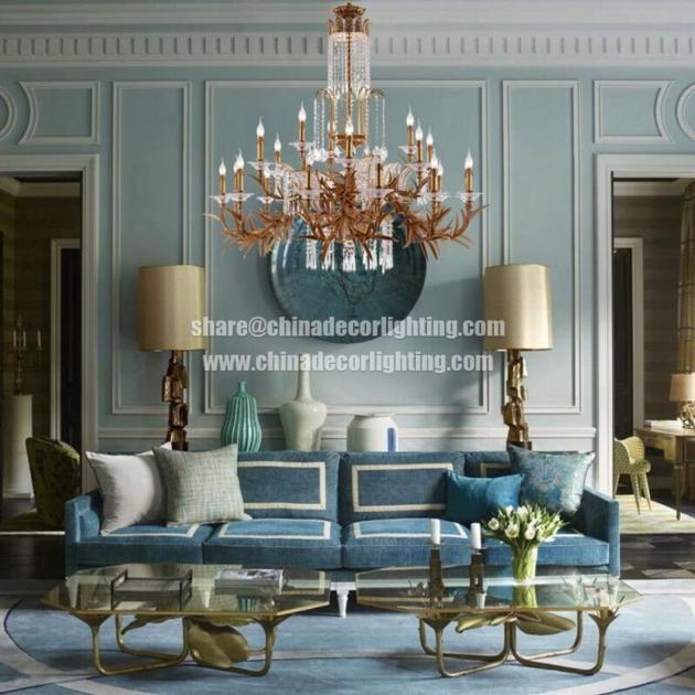 Hotel Lobby Chandelier Tikanna
