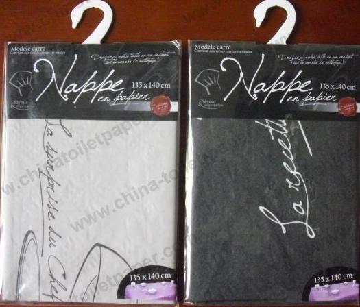 custom paper tablecloth
