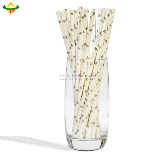 Pointed And Flexible Paper Drinking Straws
