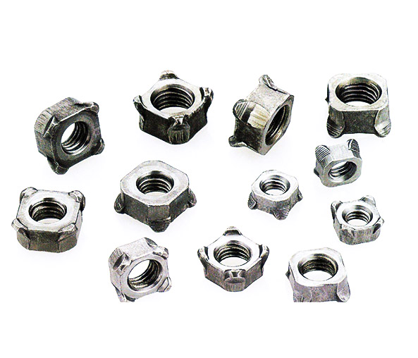Square weld nuts