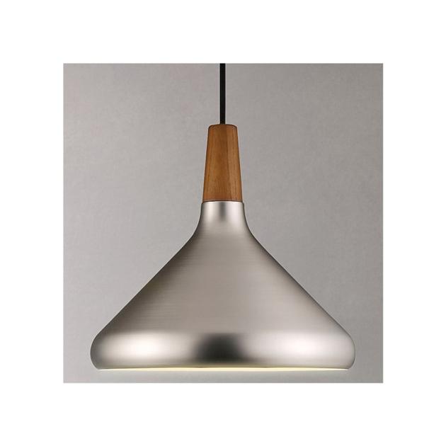 Metal & wood simple style plating grey different size chandelier