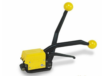 A333 manual buckle-free steel strapping machine