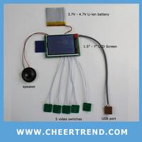 video module for greeting card