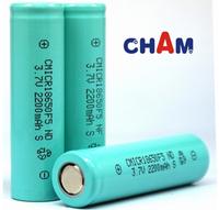 18650 rechargeable cylindrical Li-in battery 3.7V 2200mAh