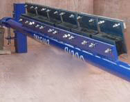 Conveyor belt cleaner rubber cushion 