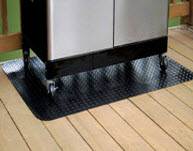 Flame retardant BBQ mat 