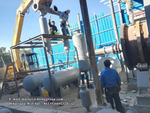 Doing High Oil Yield Waste Plastic Recycling Pyrolysis Plant