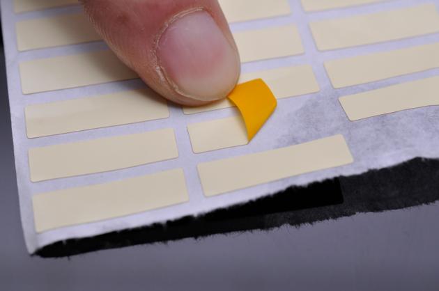 High temperature resistant label