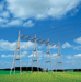 electric transmission pole