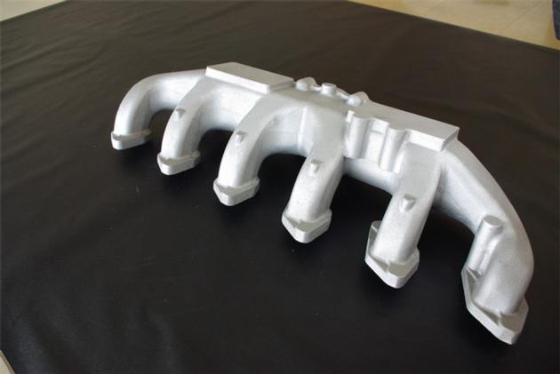 Turbo intake manifold engine parts aluminum A319 AlSi6Cu4 LM21 gravity casting anti-leakage