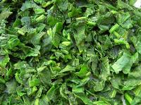IQF spinach pieces 