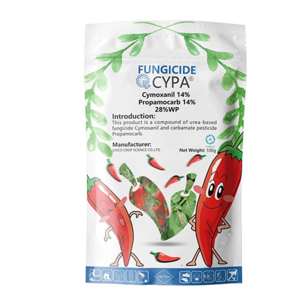 CYPA¬ Cymoxanil 14%+Propamocarb 14% 28% WP Fungicide
