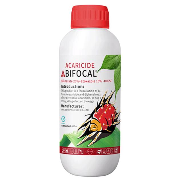 BIFOCAL¬ Bifenazate 25%+Etoxazole 15% 40%SC Insecticide