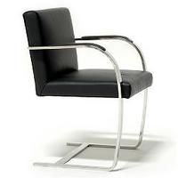 Brno Flat Chair/metal chair/modern classic furniture