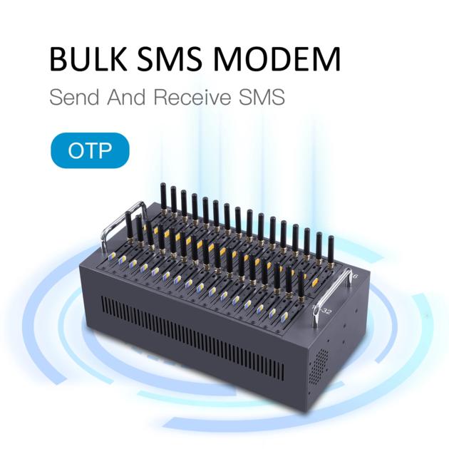 4g modem 32 port gsm sms modem sms sending and receiving card data test hot selling 32 port usb gsm 