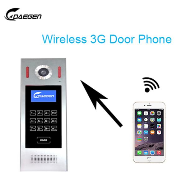 GSM 3G Door Intercom With 2