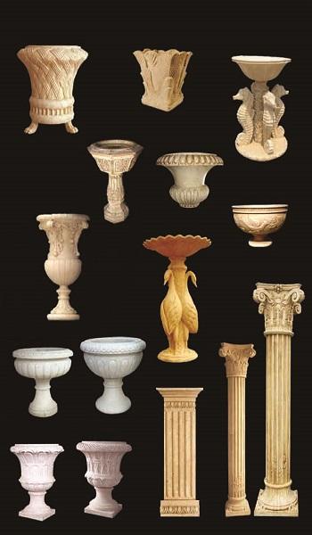 wholesale well polished beautiful cheap granite pillar stone column,Cylindrical granite