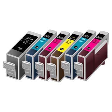 compitable color inkjet cartridge for canon BCI 5 series