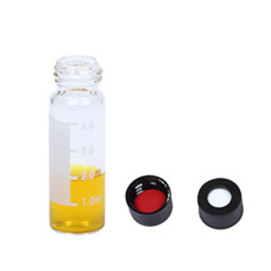 4ml clear vial with write on-spot