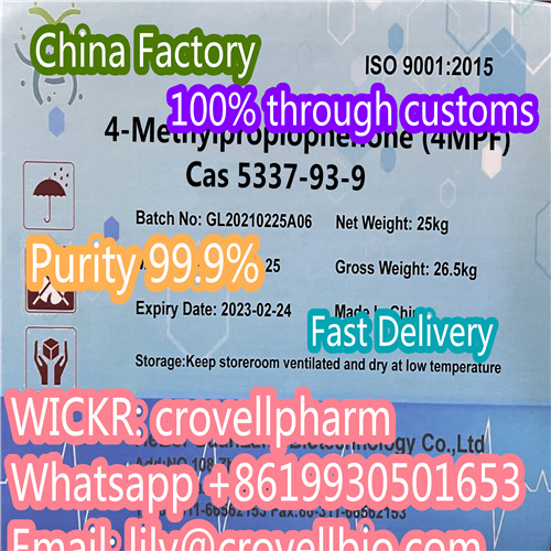chian factory 4-methylpropiophenone cas 5337-93-9 in stock (EVA
