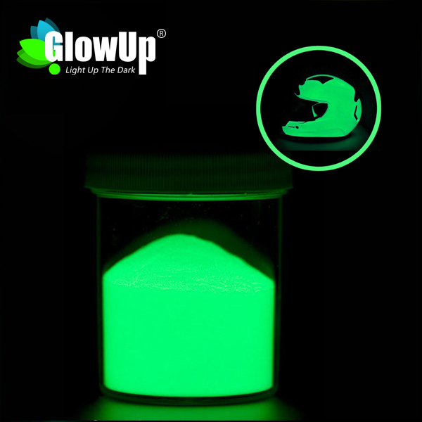 YELLOW GREEN GLOW POWDER