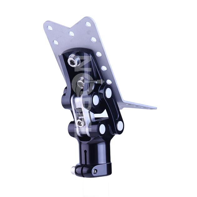 Modular four bar linkage hip joint