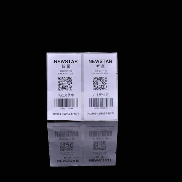 50 x 80mm Direct Thermal Blank Shipping Labels for Zebra