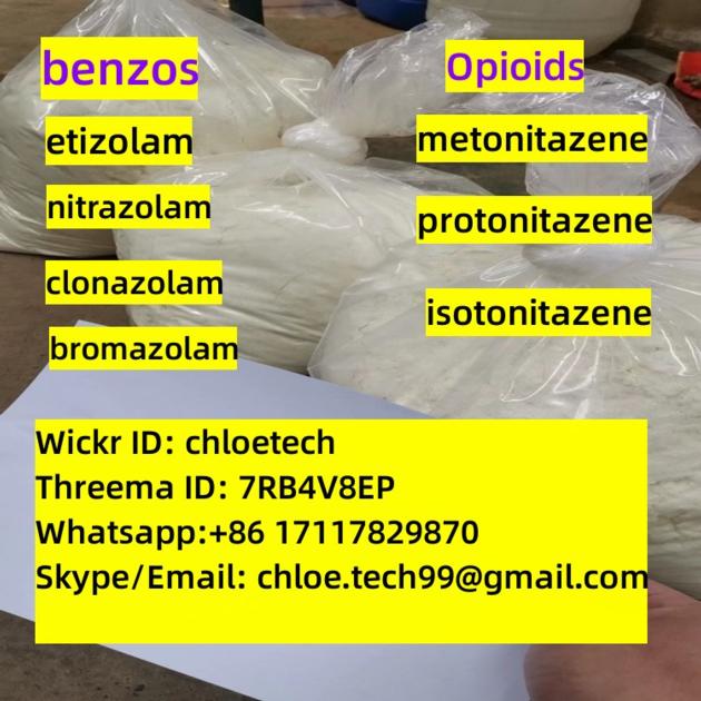Pink White Powder Bromazolam Cas 71368