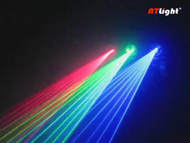 Three Eye RGB Animation Laser Light